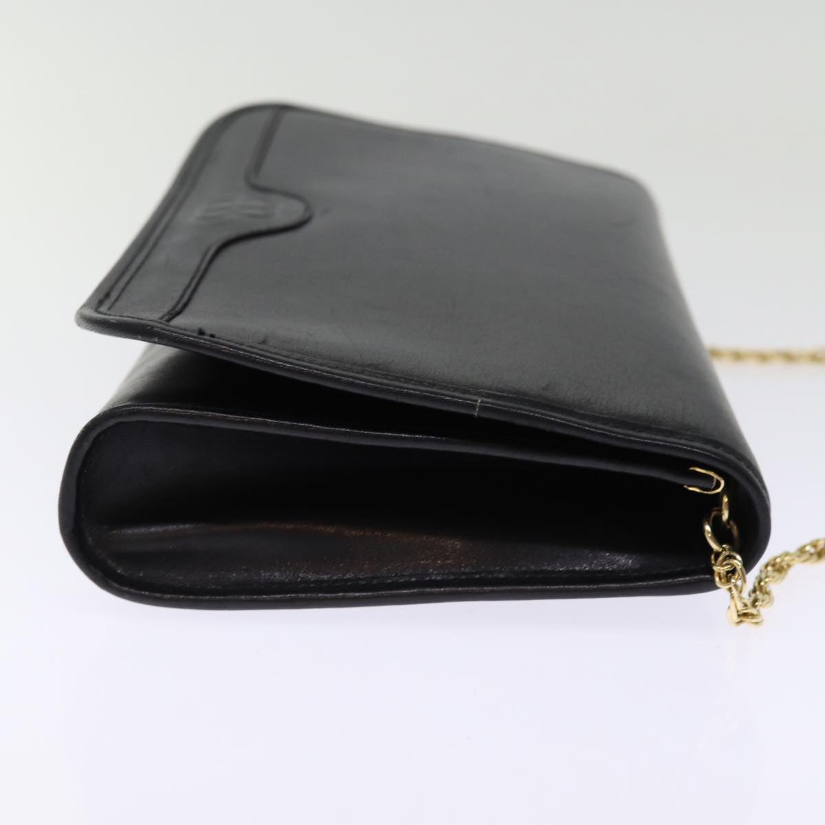 Balenciaga Chain Shoulder Bag Leather Black — Designer Shoulder Bag