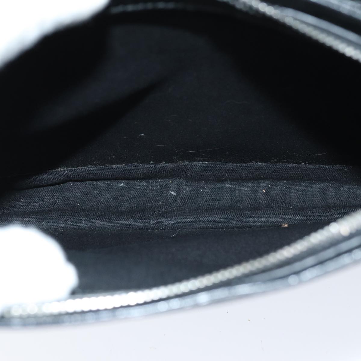 Balenciaga Navy Pochette Shoulder Bag Leather Black 339937 — Designer Shoulder Bag
