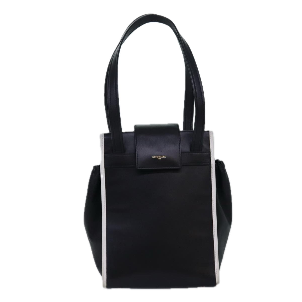 Balenciaga Shoulder Bag Leather Black — Designer Shoulder Bag