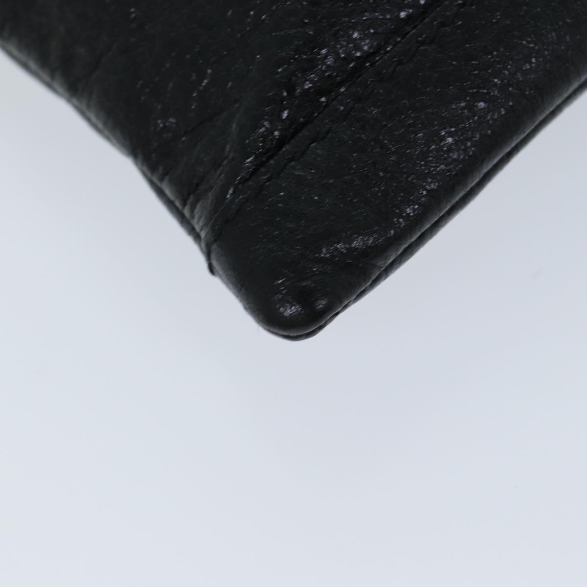 Balenciaga Clutch Bag Leather Black 273021 — Designer Clutch Bag