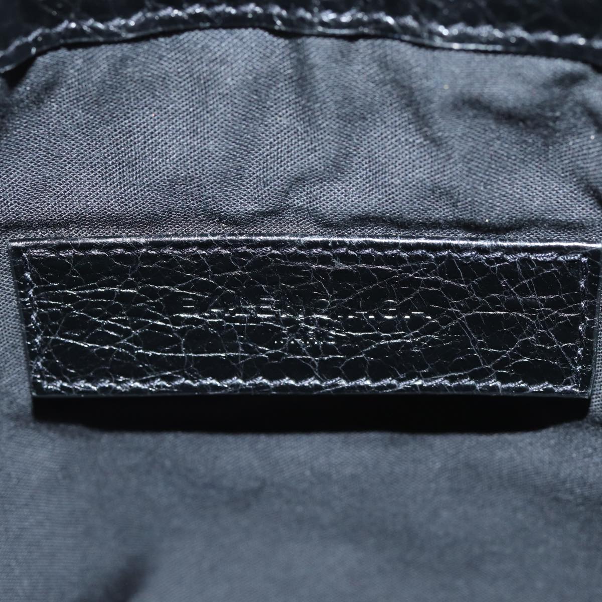 Balenciaga Clutch Bag Leather Black 273021 — Designer Clutch Bag