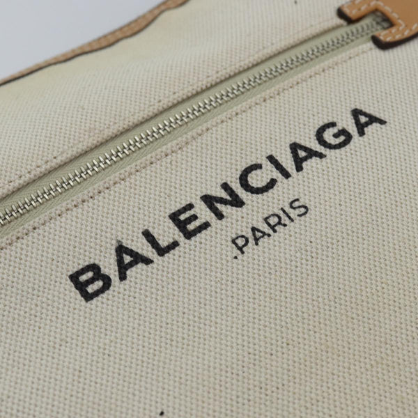Balenciaga Clutch Bag Canvas Beige 419994 — Designer Clutch Bag