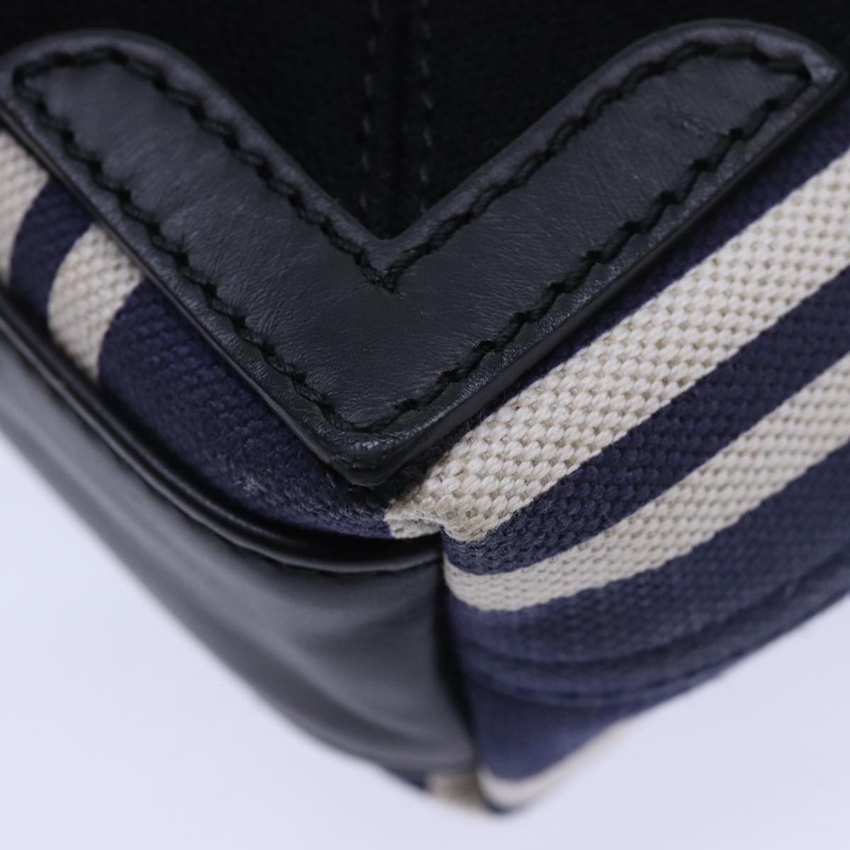 Balenciaga Navy Cabas XS Hand Bag Canvas 2way Navy 390346 | Luxury Canvas Tote Bag