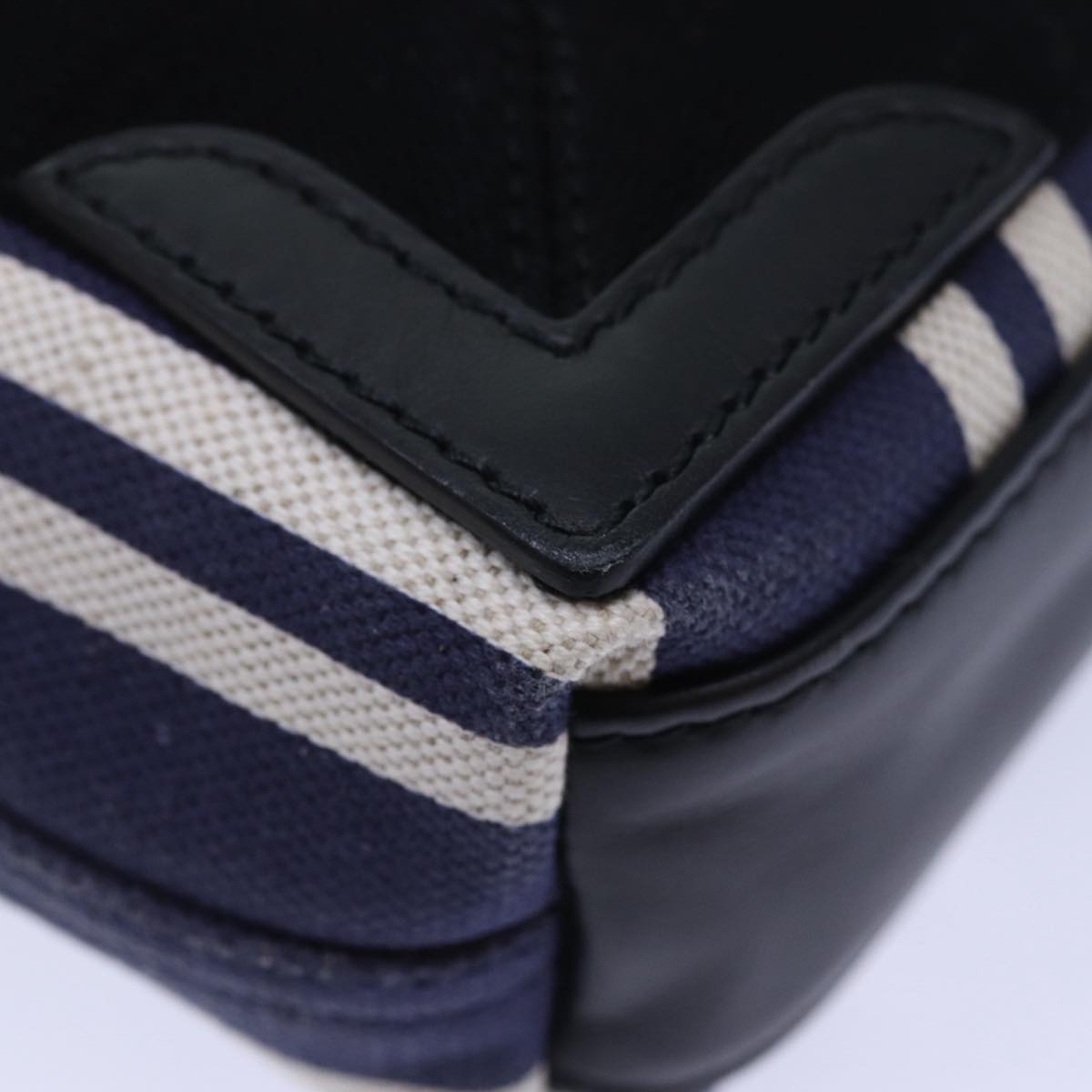Balenciaga Navy Cabas XS Hand Bag Canvas 2way Navy 390346 | Luxury Canvas Tote Bag