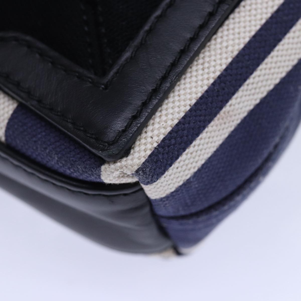 Balenciaga Navy Cabas XS Hand Bag Canvas 2way Navy 390346 | Luxury Canvas Tote Bag