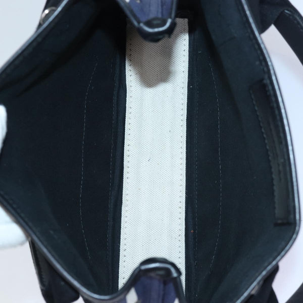 Balenciaga Navy Cabas XS Hand Bag Canvas 2way Navy 390346 | Luxury Canvas Tote Bag