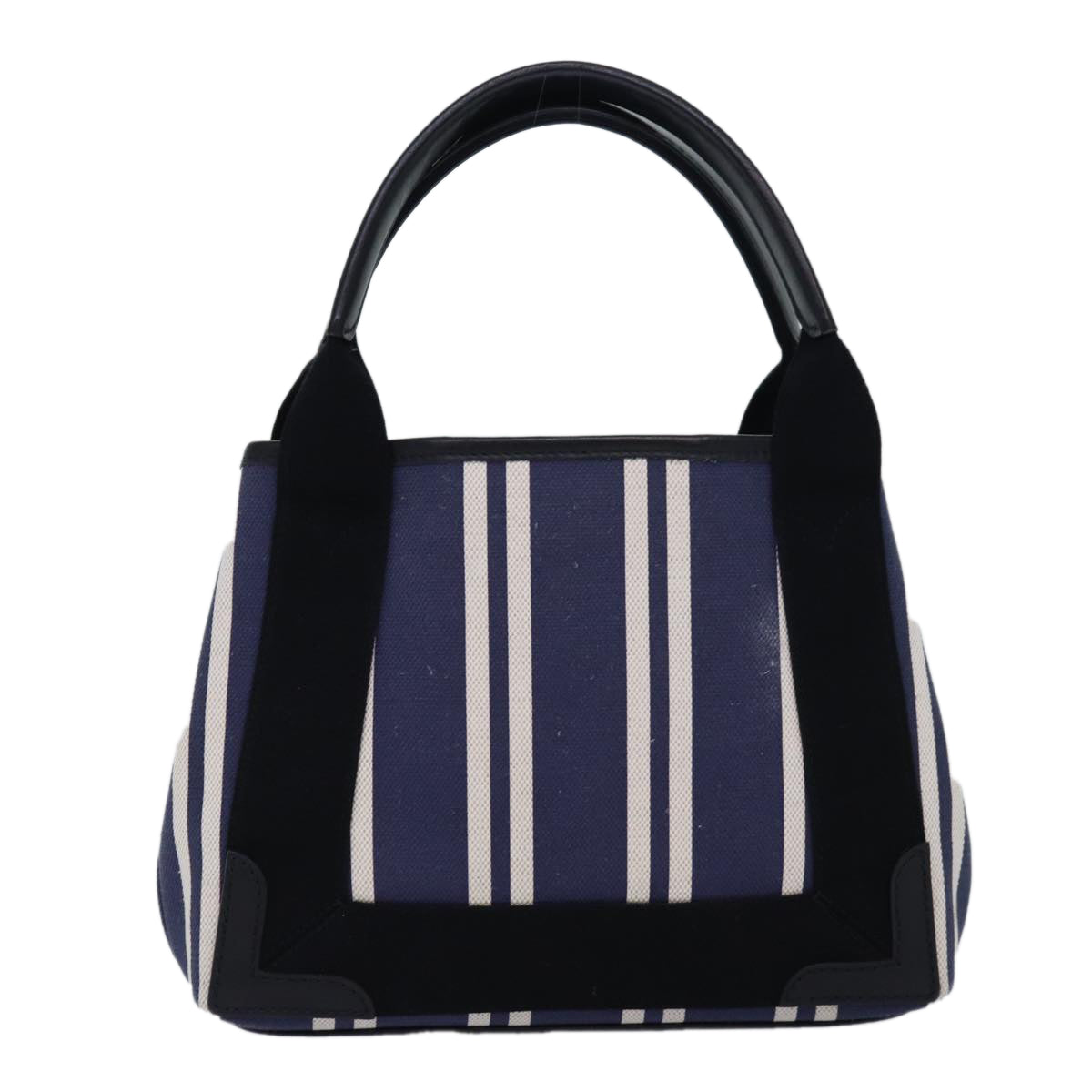 Balenciaga Navy Cabas XS Hand Bag Canvas 2way Navy 390346 | Luxury Canvas Tote Bag