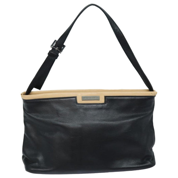 Balenciaga Shoulder Bag Leather Black — Designer Shoulder Bag