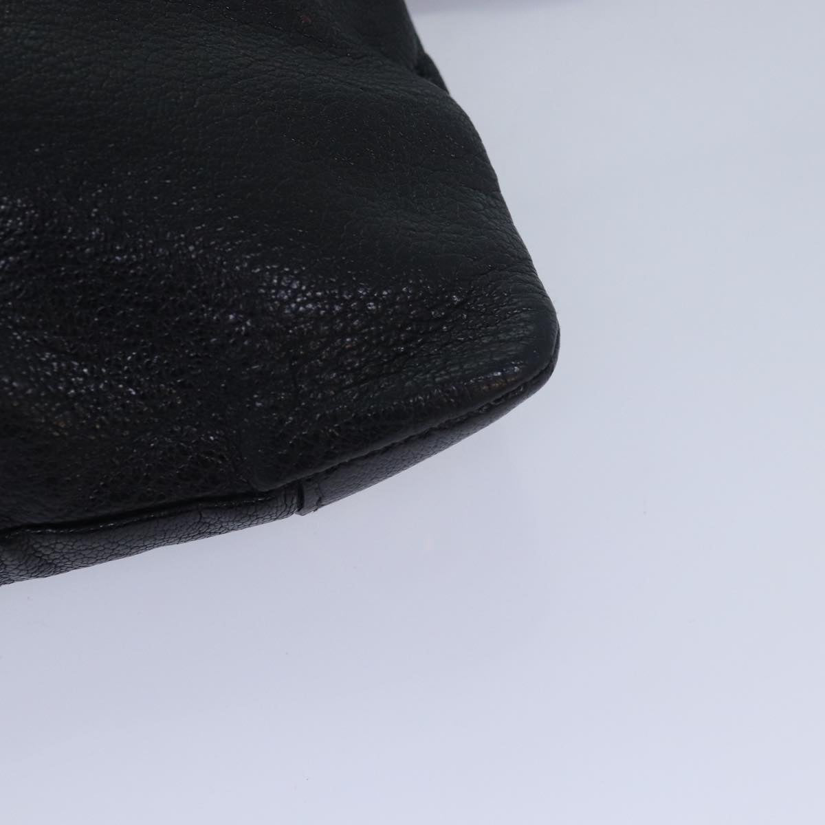 Balenciaga Classic Metallic Envelope Bag Leather Black 438791 | Designer Luxury Handbag