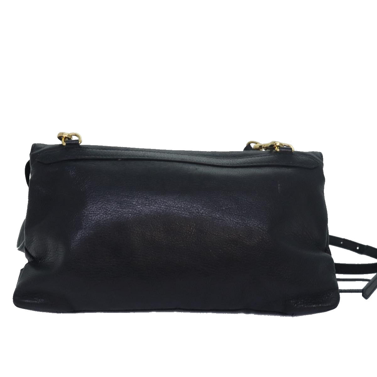 Balenciaga Classic Metallic Envelope Bag Leather Black 438791 | Designer Luxury Handbag