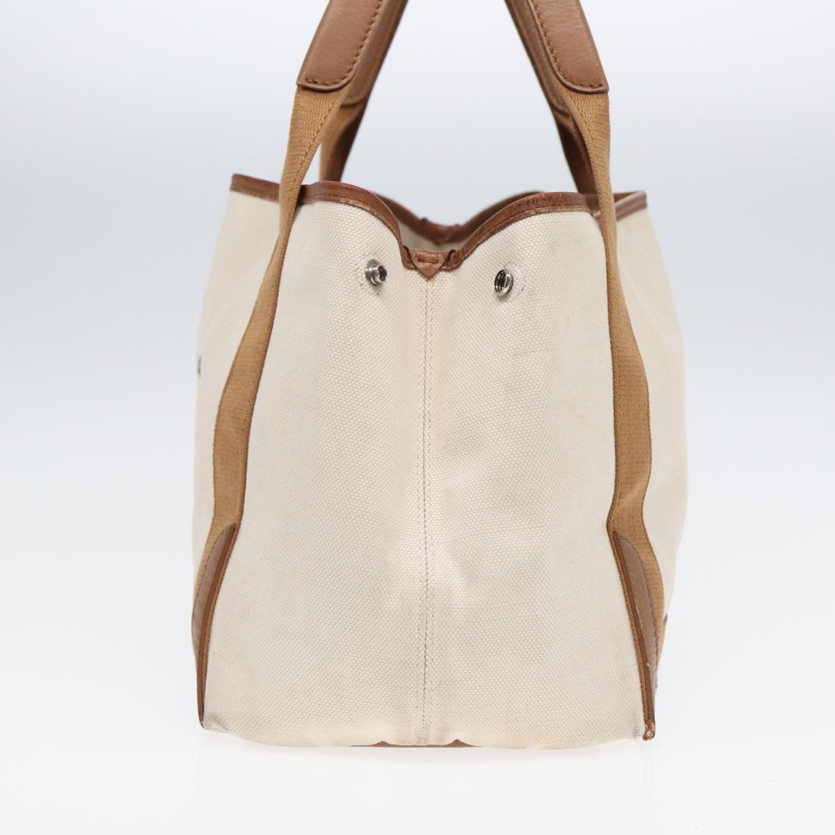 Balenciaga Navy kabas S Hand Bag Canvas Beige 339933 | Designer Luxury Handbag