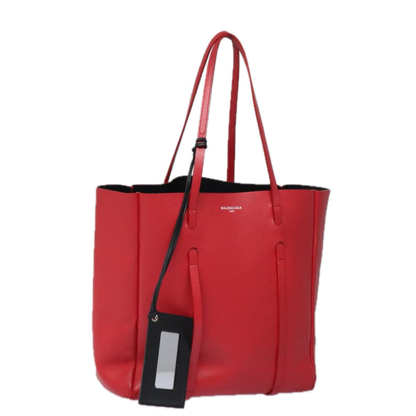 Balenciaga Everyday Tote S Tote Bag Leather Red — Premium Leather Tote