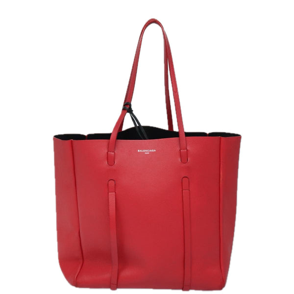Balenciaga Everyday Tote S Tote Bag Leather Red — Premium Leather Tote