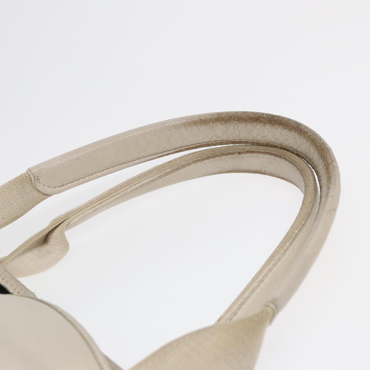 Balenciaga Navy Cabas Hand Bag Leather White Silver 339936 | Luxury Canvas Tote Bag