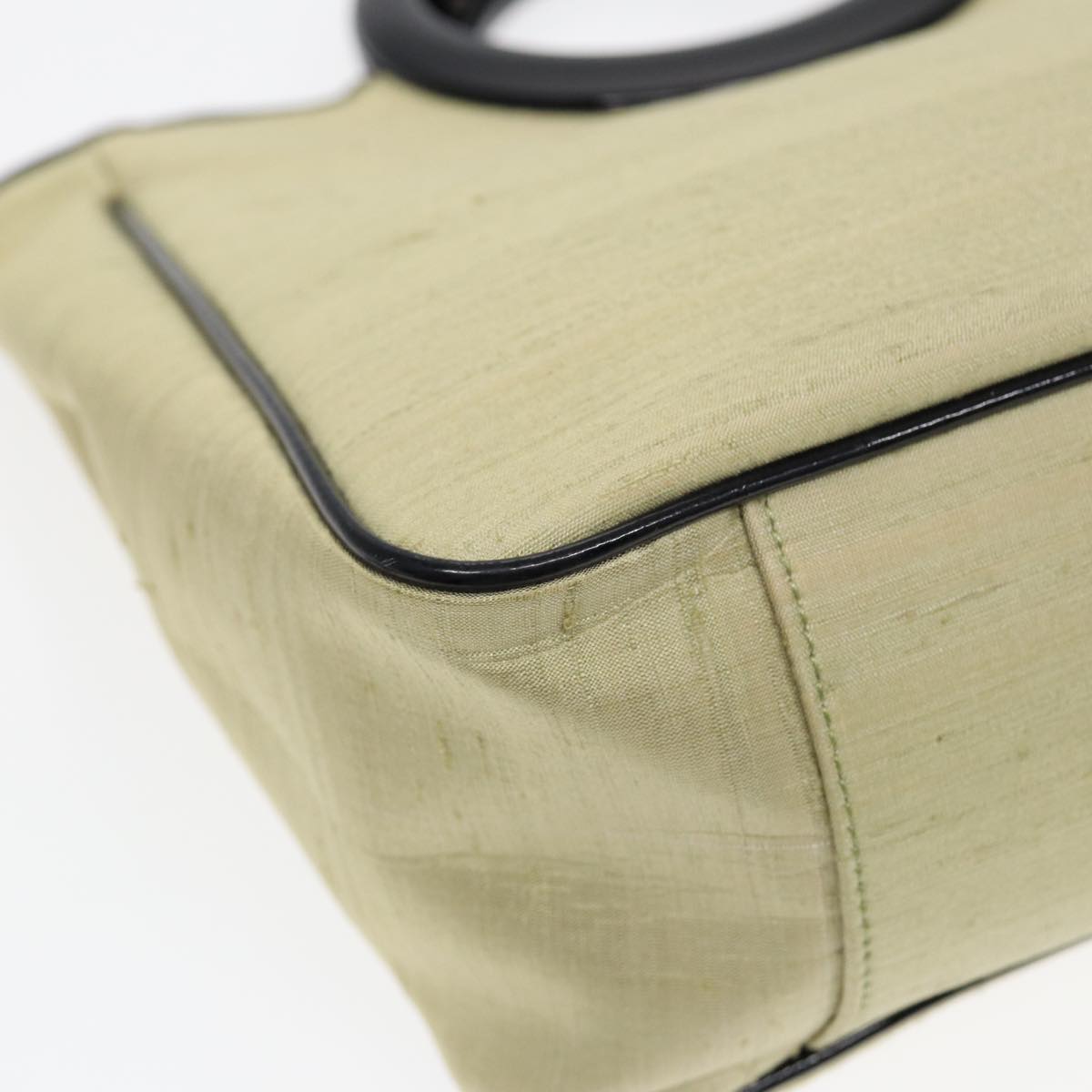 Balenciaga Hand Bag Canvas Silver Yellow | Designer Luxury Handbag