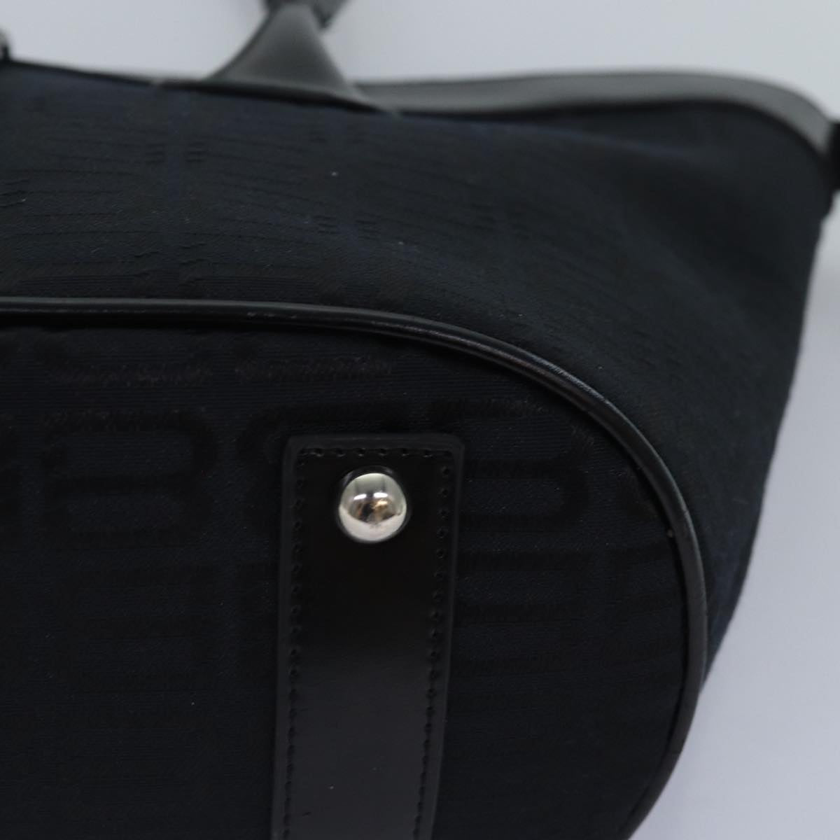 Balenciaga Tote Bag Canvas Silver Black — Premium Leather Tote