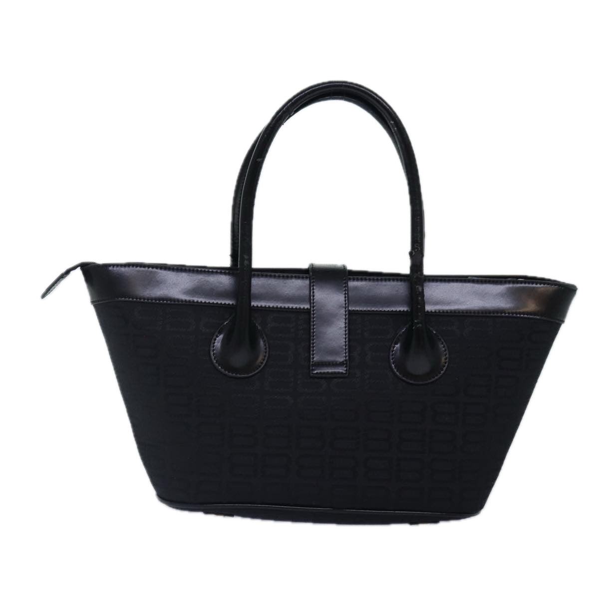 Balenciaga Tote Bag Canvas Silver Black — Premium Leather Tote