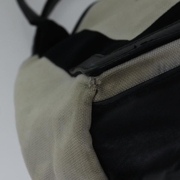 Balenciaga Hand Bag Canvas Beige Black | Designer Luxury Handbag
