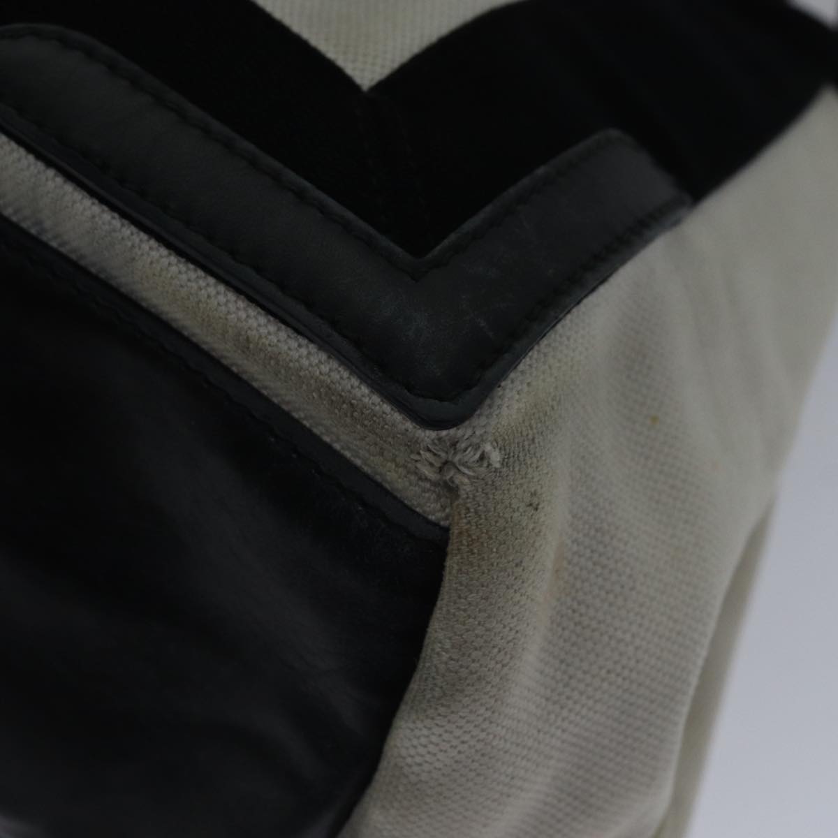 Balenciaga Hand Bag Canvas Beige Black | Designer Luxury Handbag