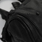 Zelvique elegant leather Handbag top view