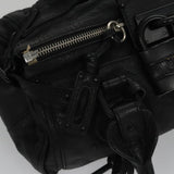 Zelvique elegant leather Handbag top view