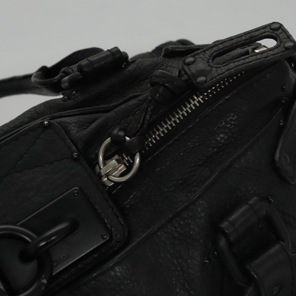 Zelvique elegant leather Handbag top view