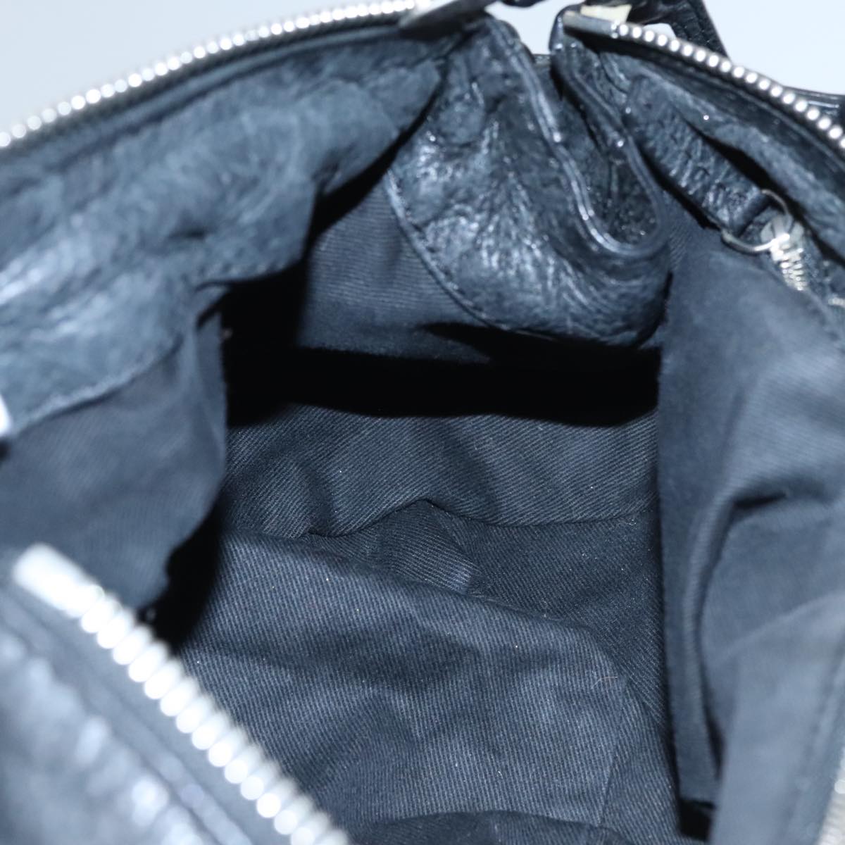 Zelvique elegant leather Handbag top view