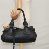 Chloe designer handbag leather closeup detail