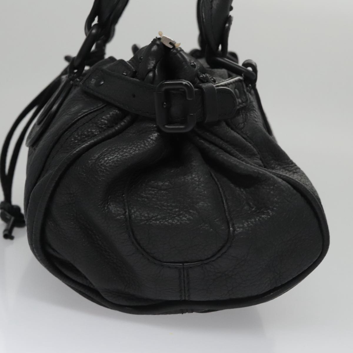 Zelvique elegant leather Handbag top view
