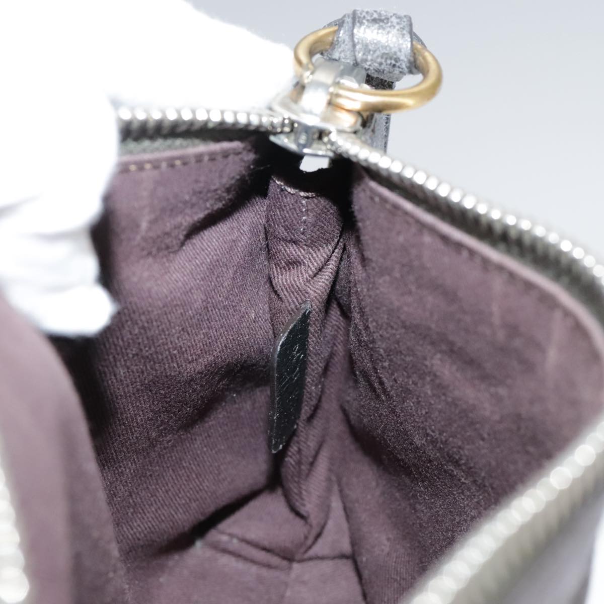 Solventique elegant leather Shoulder Bag top view