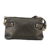 Solventique elegant leather Shoulder Bag top view