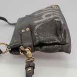 Solventique elegant leather Shoulder Bag top view