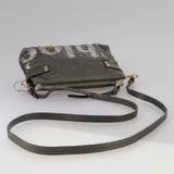 Solventique elegant leather Shoulder Bag top view