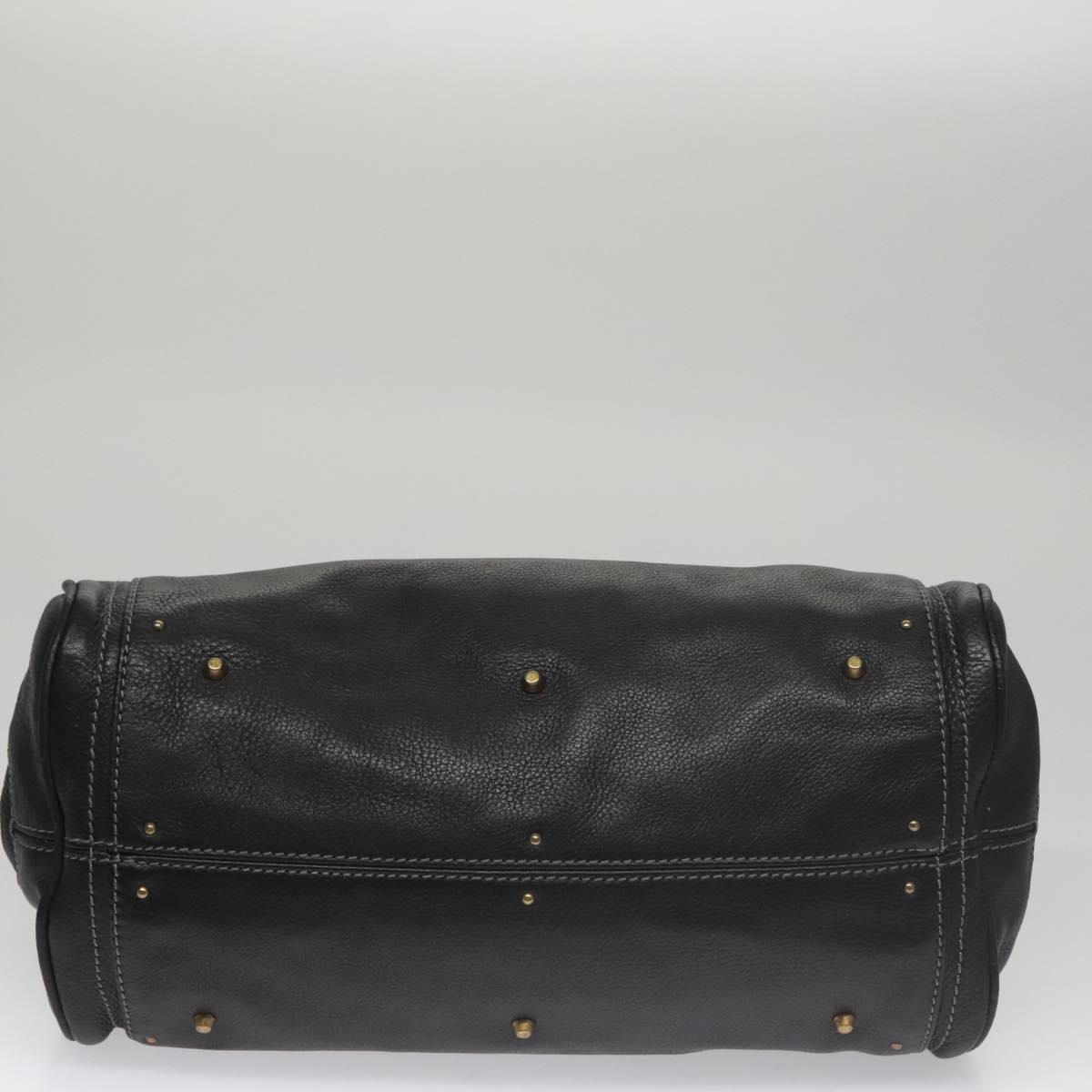 Chloe authentic luxury handbag Black leather craftsmanship