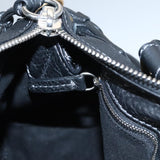 Chloe authentic luxury handbag Black leather craftsmanship