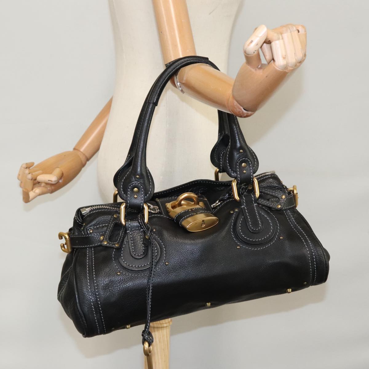 Authentic Chloe handbag Black luxury fashion accessory