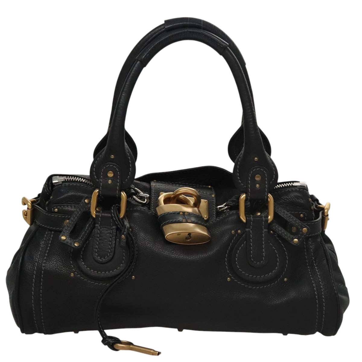 Chloe women's handbag Black luxury designer leather