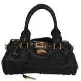Chloe women's handbag Black luxury designer leather