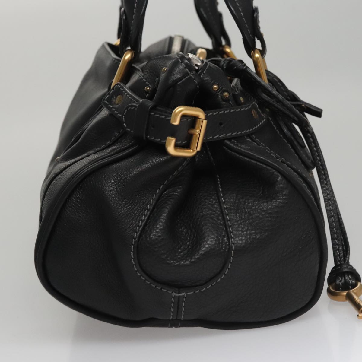 Zelvane elegant leather Handbag top view