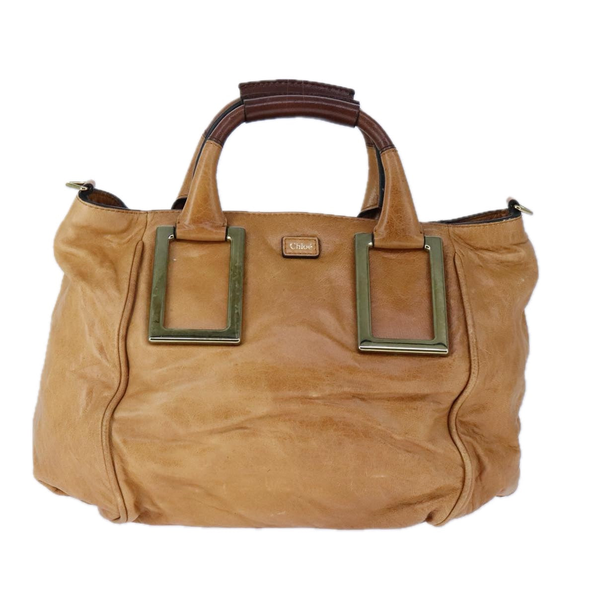Criselux elegant leather Handbag top view