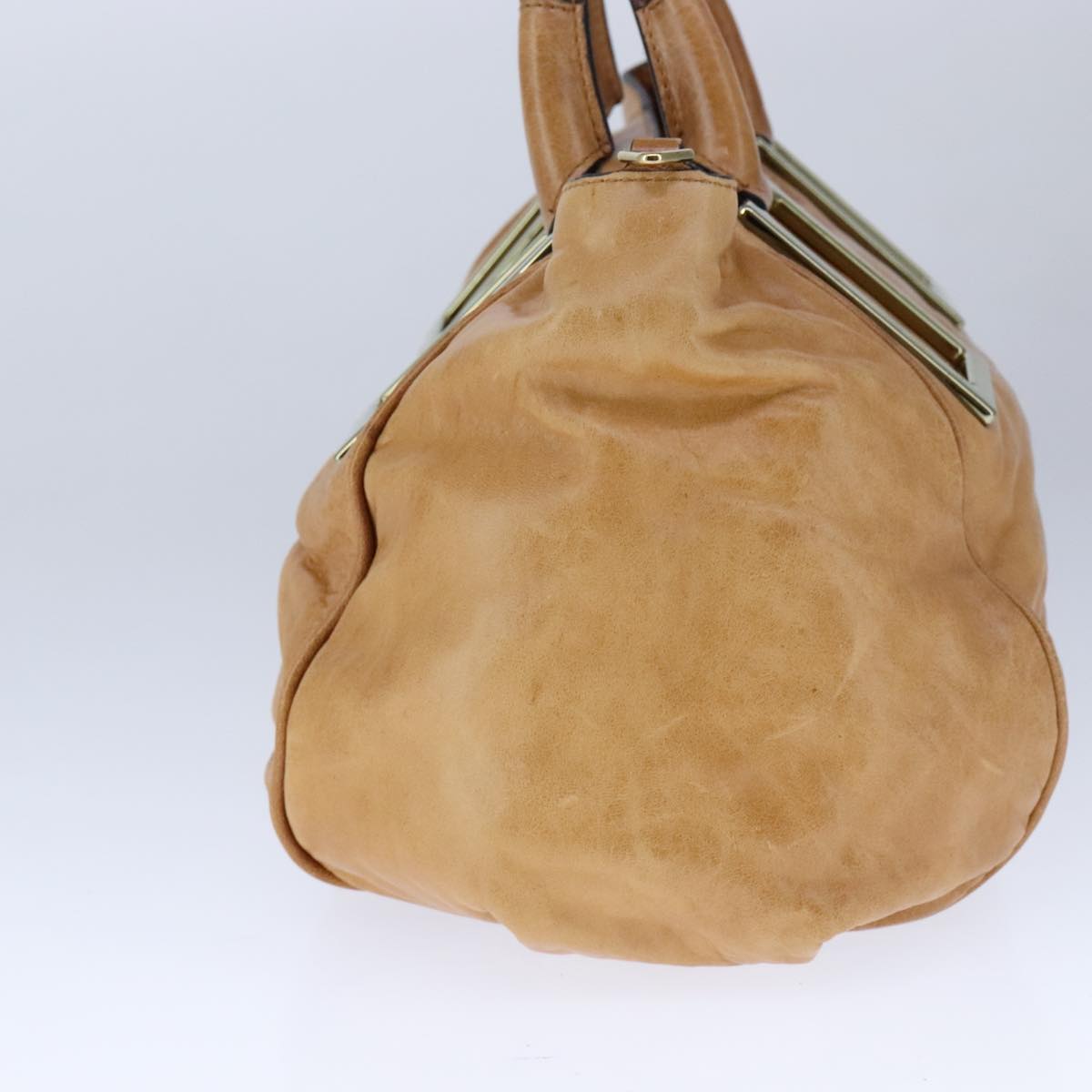 Criselux elegant leather Handbag top view