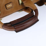 Chloe women's handbag Brown luxury designer leather