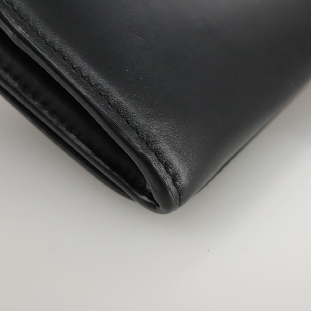 Side view of Chloe wallet Black premium designer bag