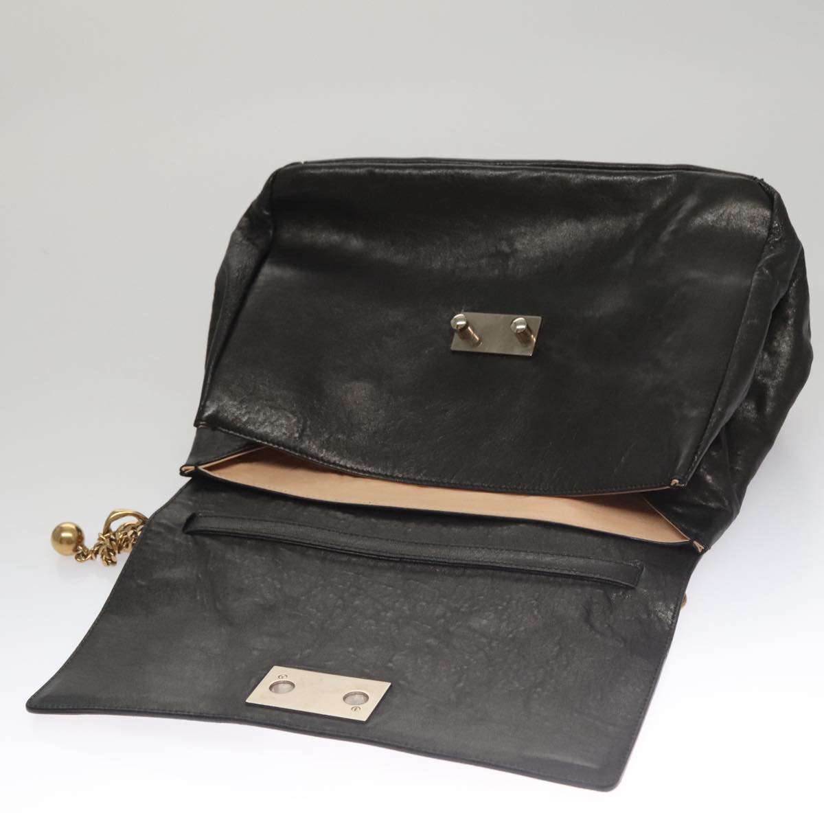 Sorvantix elegant leather Shoulder Bag top view