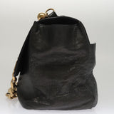 Chloe authentic luxury shoulder bag Black leather craftsmanship