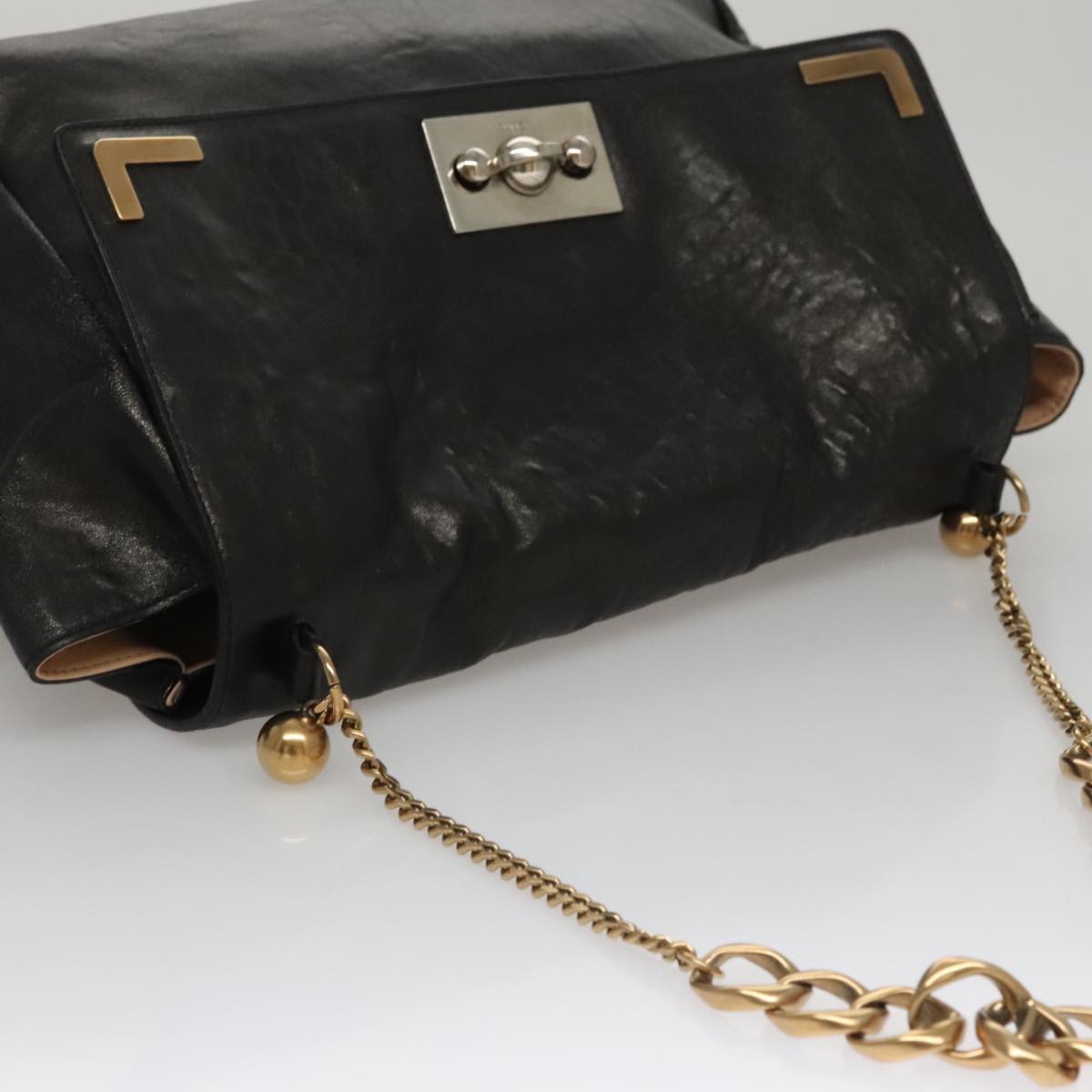 Authentic Chloe shoulder bag Black luxury fashion accessory