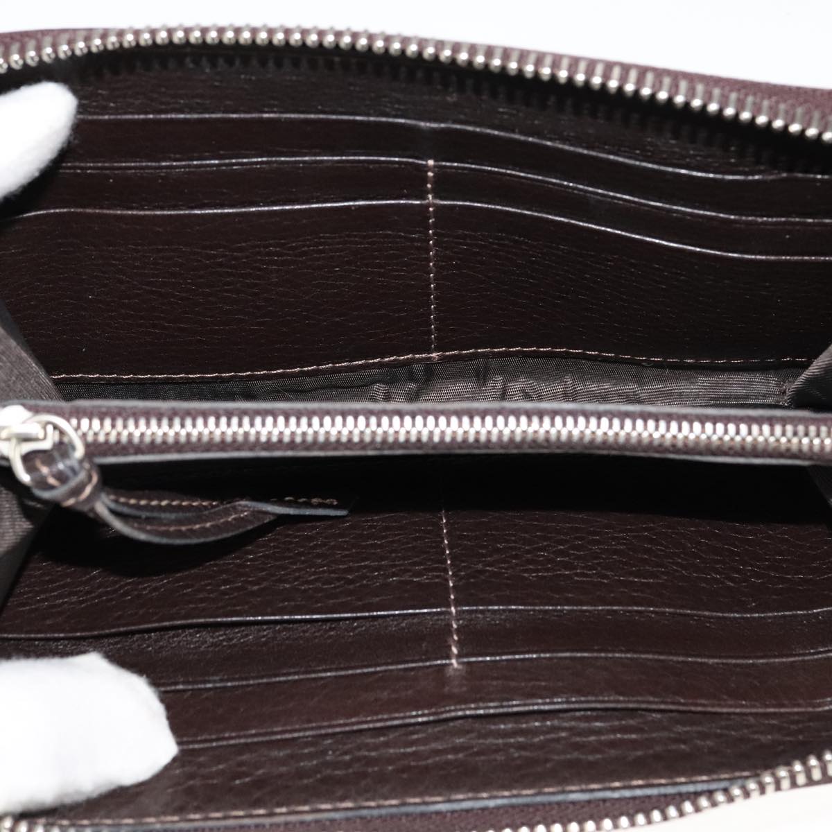 Sorentique elegant leather Wallet angled view