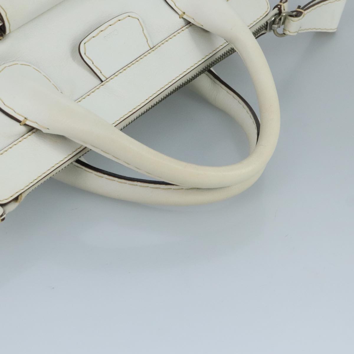 Chloe designer handbag leather closeup detail