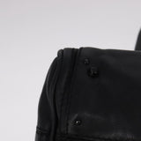 Auremorex elegant leather Handbag angled view