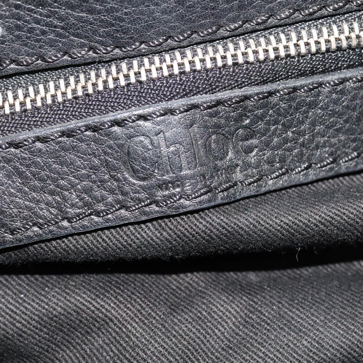 Chloe designer handbag leather closeup detail